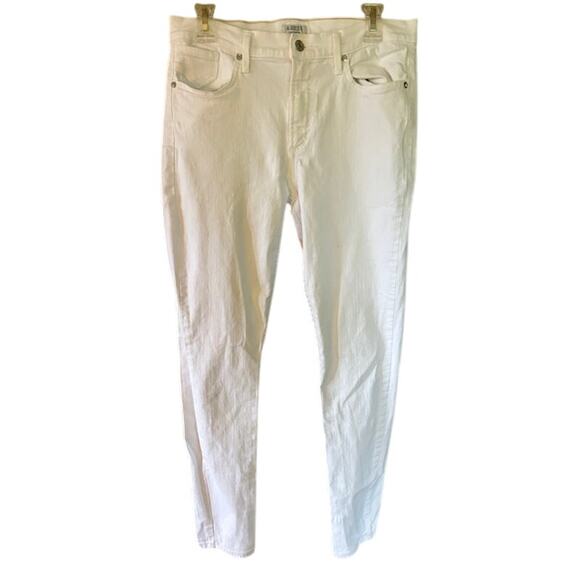A gold e White Skinny Jeans Women’s Size 30 Made in USA - Picture 1 of 6